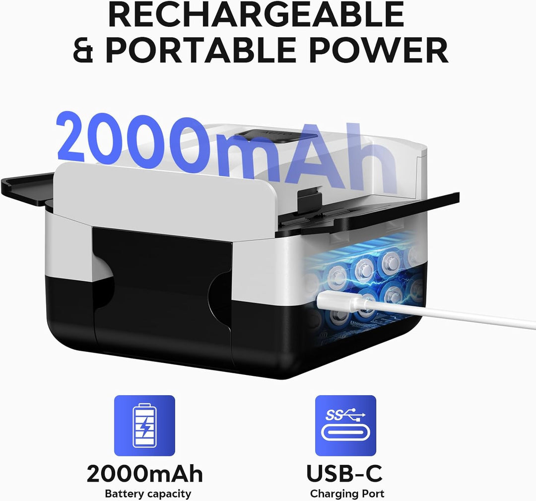 Kartenmischmaschine Elektrisch für 2 Kartensätze, Automatischer Kartenmischer mit 2000mAh Wiederaufl