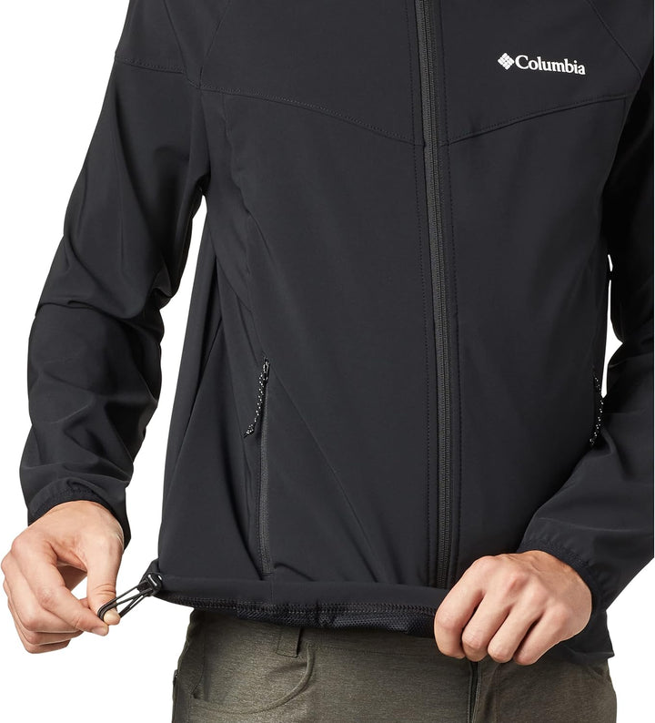 Columbia Herren Heather Canyon Softshell Kapuzenjacke XL Black 010, XL Black 010