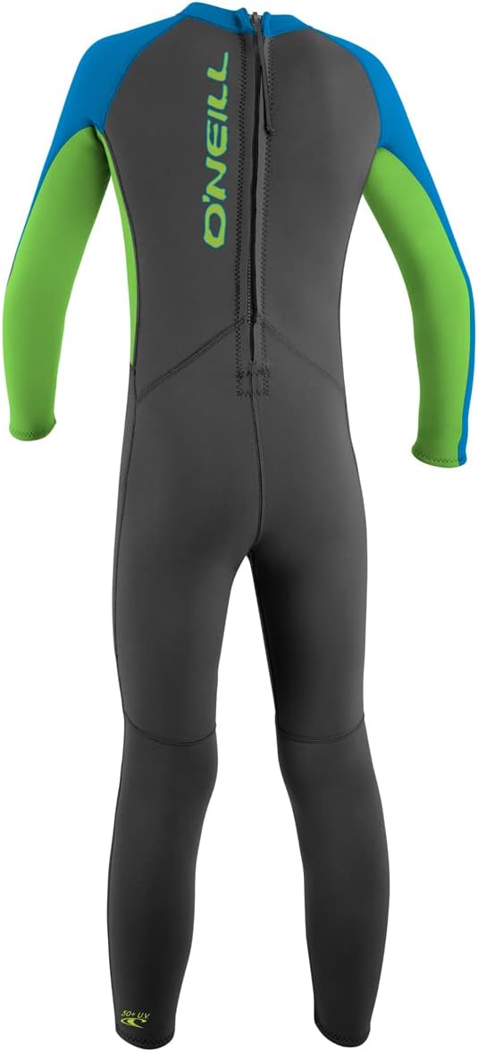 O'Neill Herren Toddler Reactor Ii 2mm Back Zip Full Wetsuit Neoprenanzug 3 Years DR9 Graph / Dyglo /