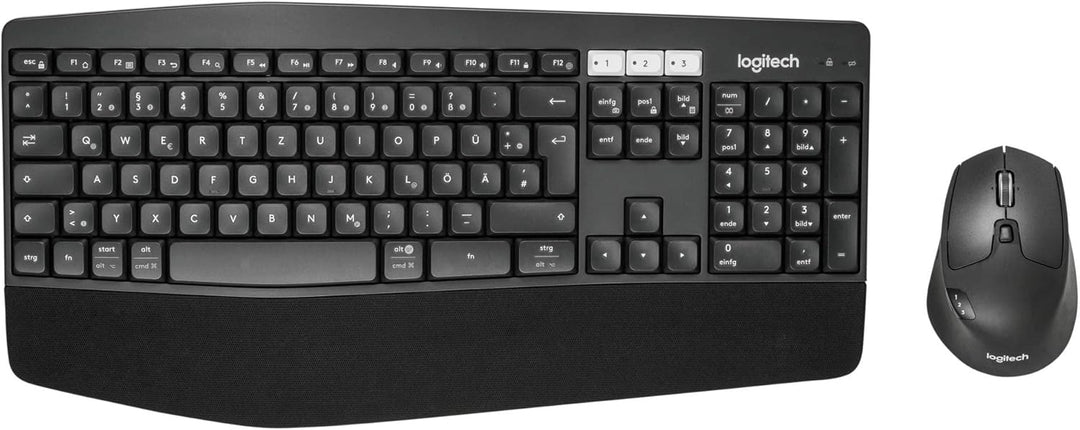 Logitech MK850 Performance Kabelloses Tastatur-Maus-Set, Bluetooth, 2.4 GHz Verbindung via USB-Empfä