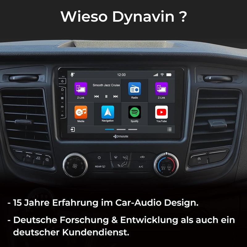 DYNAVIN Android Autoradio Navi für Ford Transit ab 2019: 9 Zoll OEM Radio mit DAB+, Kompatibel mit W