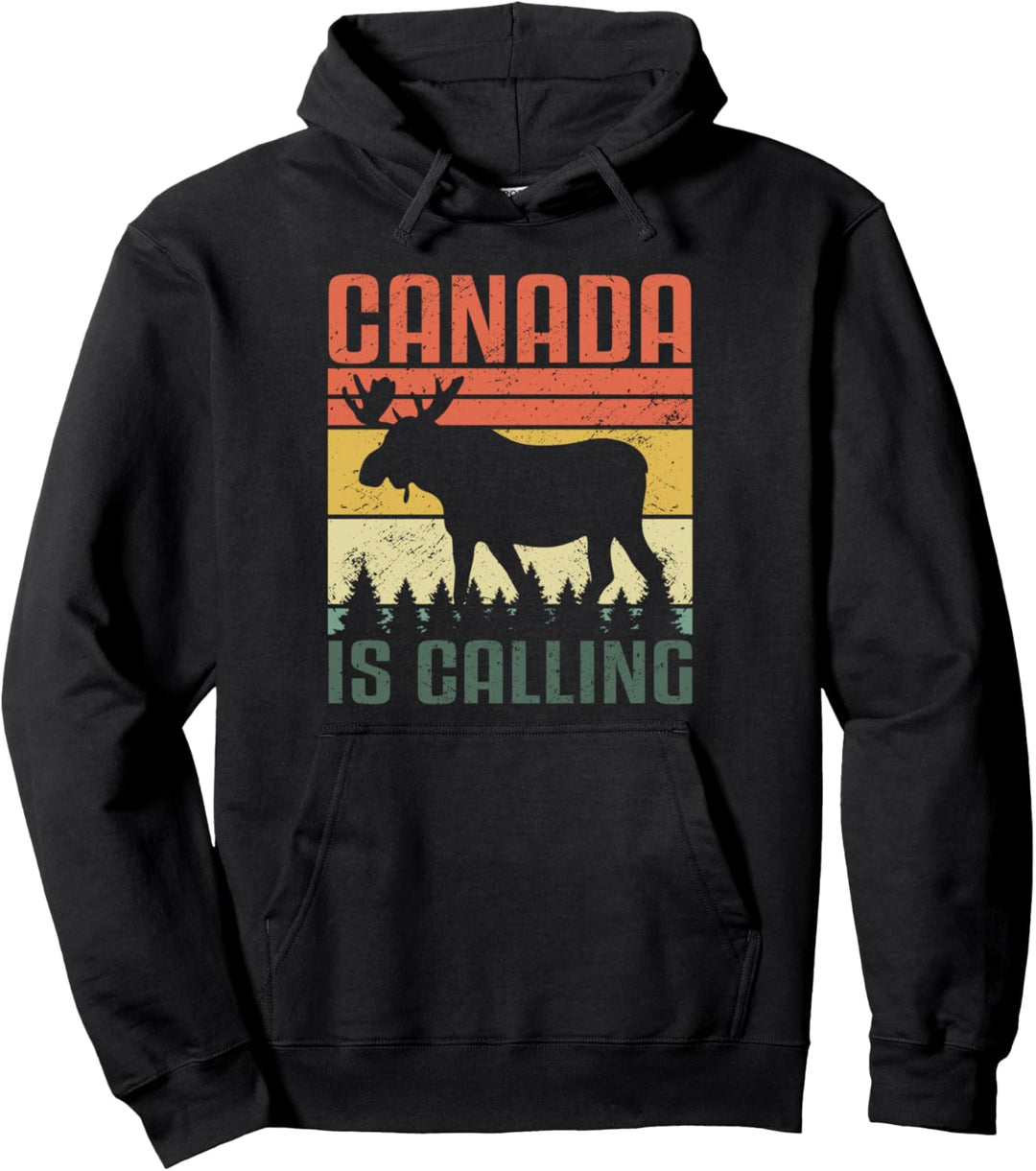 "Canada is calling" Kanada Travel North America Pullover Hoodie