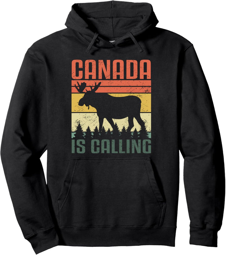 "Canada is calling" Kanada Travel North America Pullover Hoodie