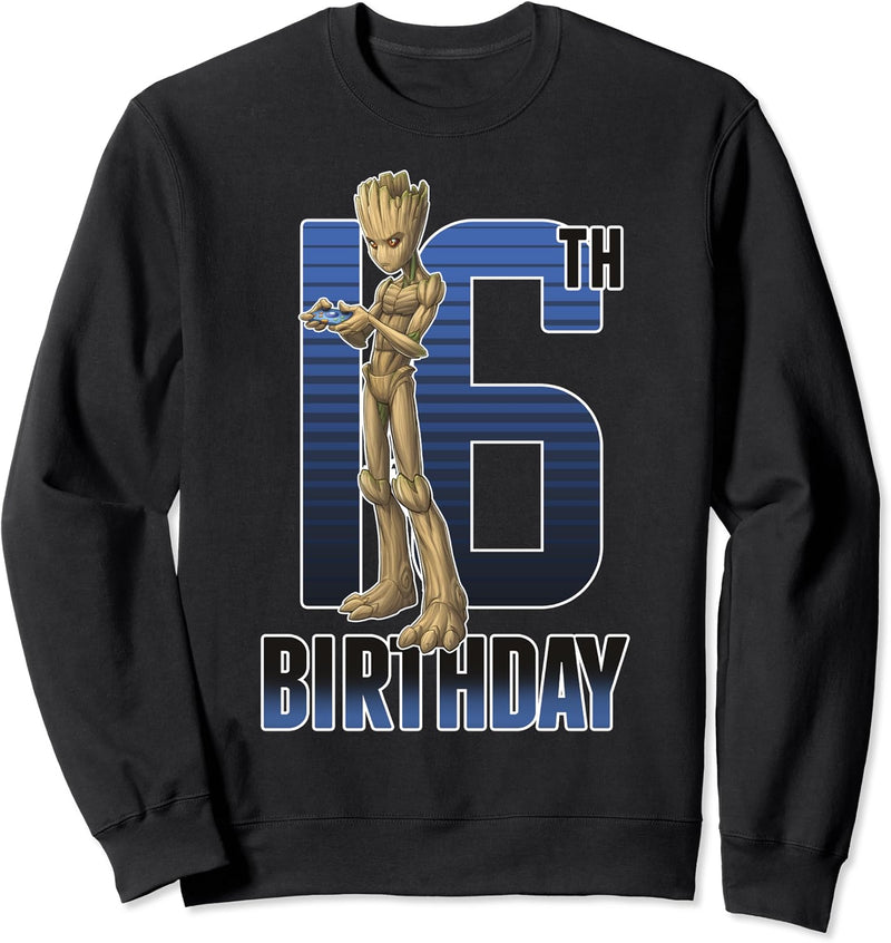 Marvel Guardians Of The Galaxy Groot 16th Birthday Sweatshirt