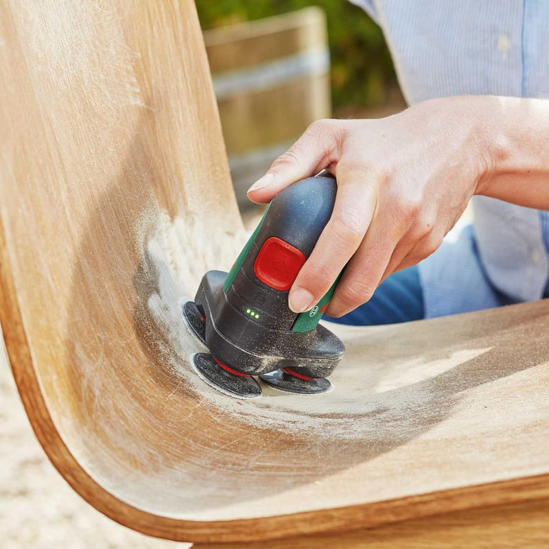 Bosch Akku Schleifer & Polierer EasyCurvSander 12 (Ohne Akku, 12 Volt System, im Karton) ohne Akku |