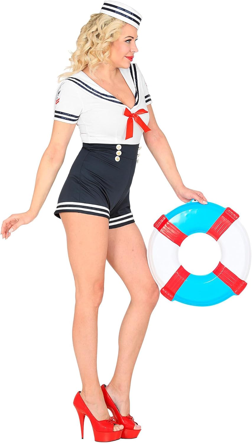 "SAILOR" (dress, hat) - (XL), XL