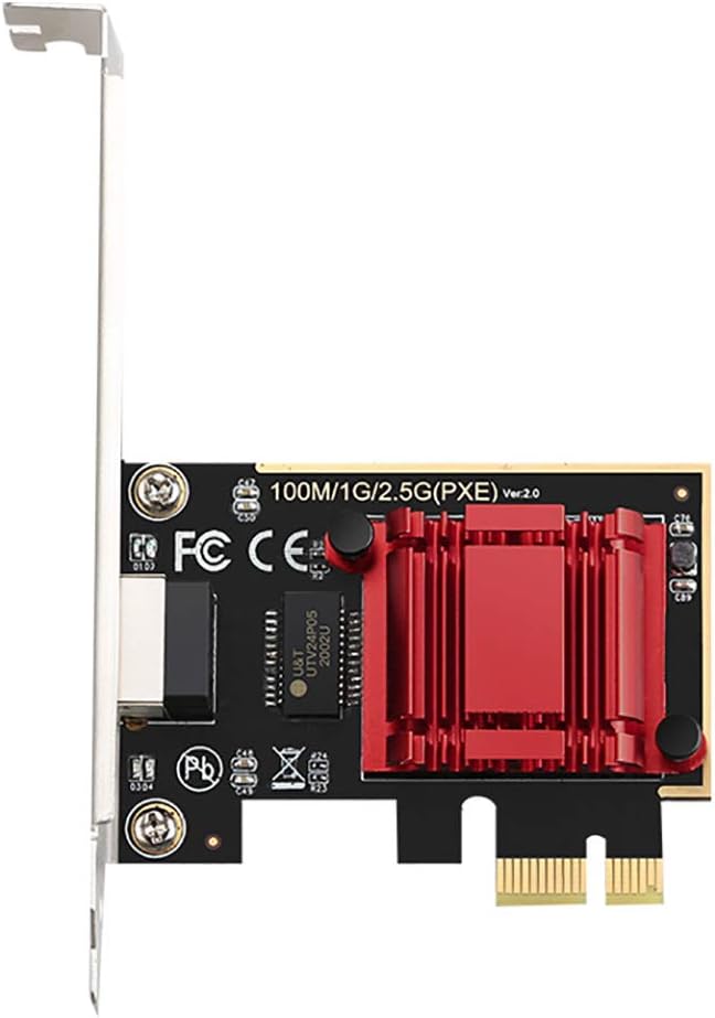 2.5GBase-T PCIe Netzwerk Adapter RTL8125B 2500/1000Mbps PCI Express Gigabit Ethernet Karte RJ45 LAN