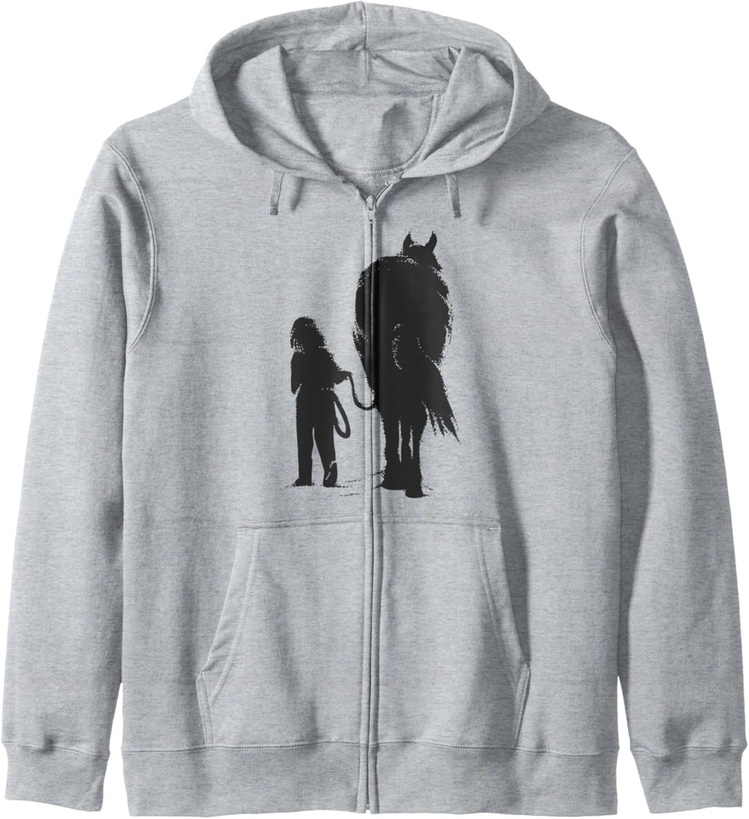 Mädchen mit Pferd Kapuzenjacke