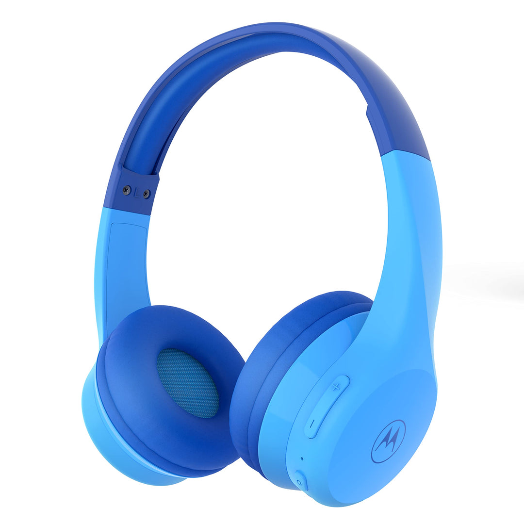Motorola Sound Moto JR300 Bluetooth Kinder Kopfhörer mit Mikrofon – Leichter Over Ear für,Lautstärke