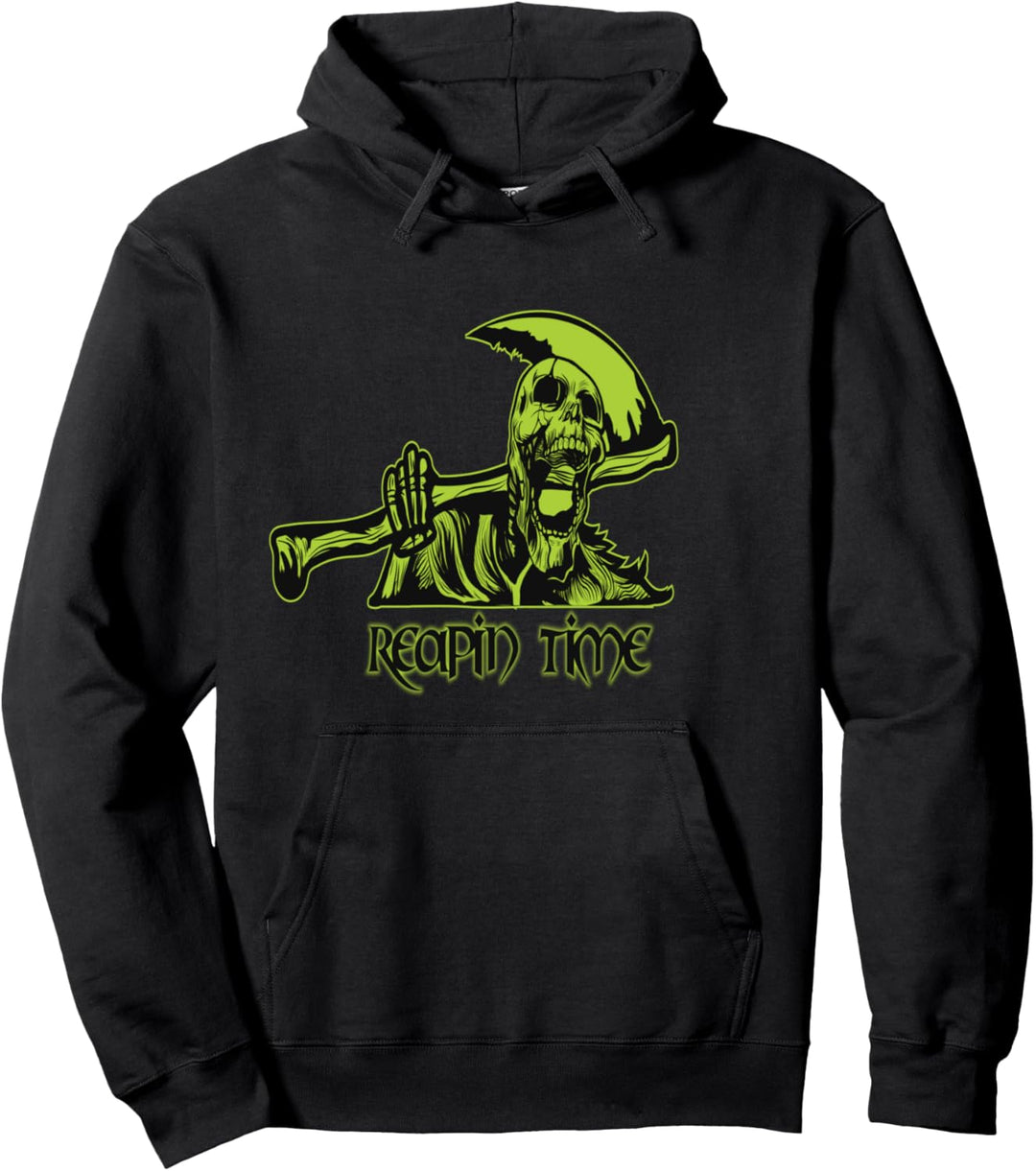 Sensenmann Geschenk Engel des Todes Reapin Zeit Pullover Hoodie