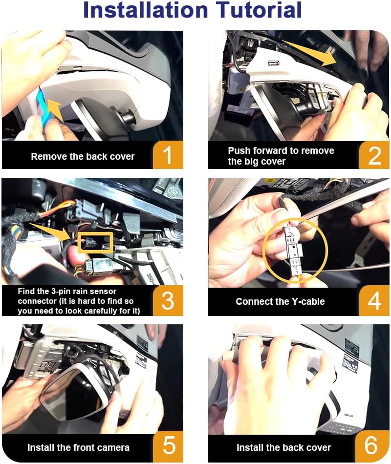 Fitcamx Dashcam 4K Kompatibel mit VW ID.4 ID.5 2021-2024 Pro 1st Edition Pro S & Audi Q4 e-tron, 216