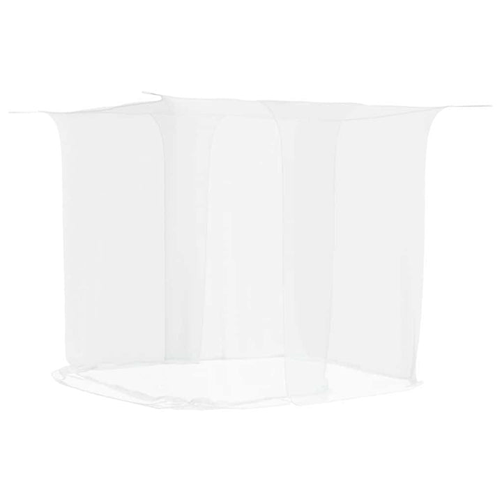 vidaXL Moskitonetz zum Aufhängen 156 Mesh Weiss 220x200x210 cm, Bett Moskitonetz, Moskito Netz, Inse