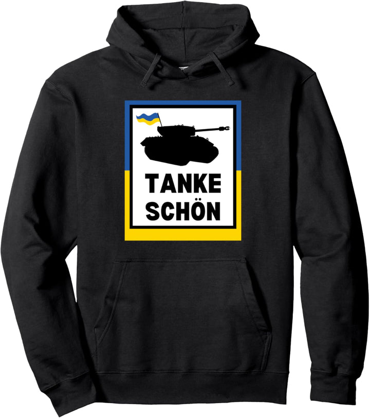Tanke Shön Die Ukraine Gewinnt Die Flaggensymbologie Pullover Hoodie