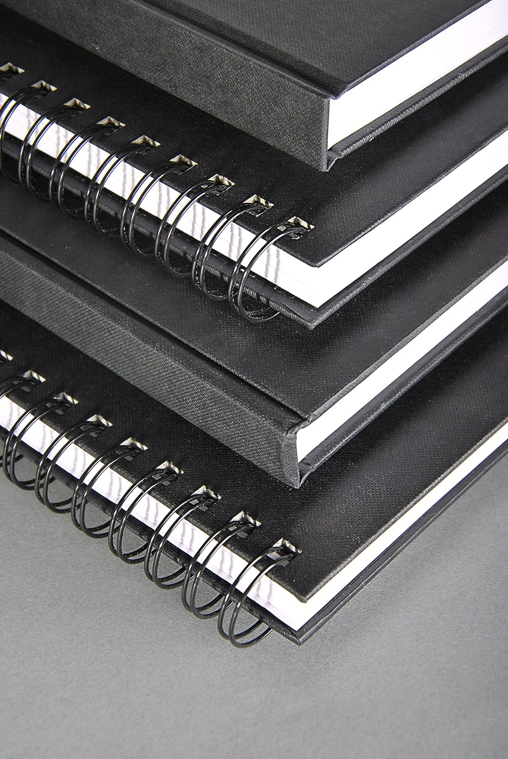 Clairefontaine – Ref. 34261C – Goldline Drahtgebundener Block (64 weisse Blätter) – 30,5 x 30,5 cm G