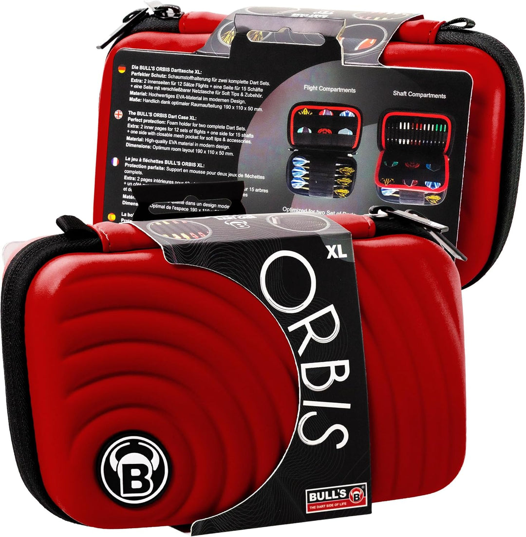 Bull's Orbis Dartcase rot XL, XL
