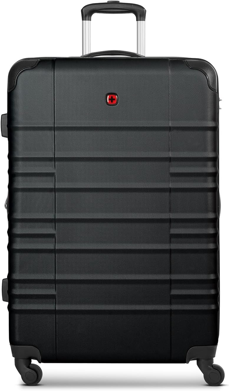 WENGER Check-in Koffer für Damen und Herren | grosser XL Trolley 51 x 30 x 75 cm aus hochwertigem, s