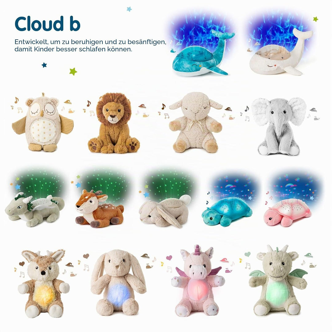 Cloud b Mini Night Light Soothing Star Projector Soft 3 Colours | 1 Constellation | Auto Shut-Off |