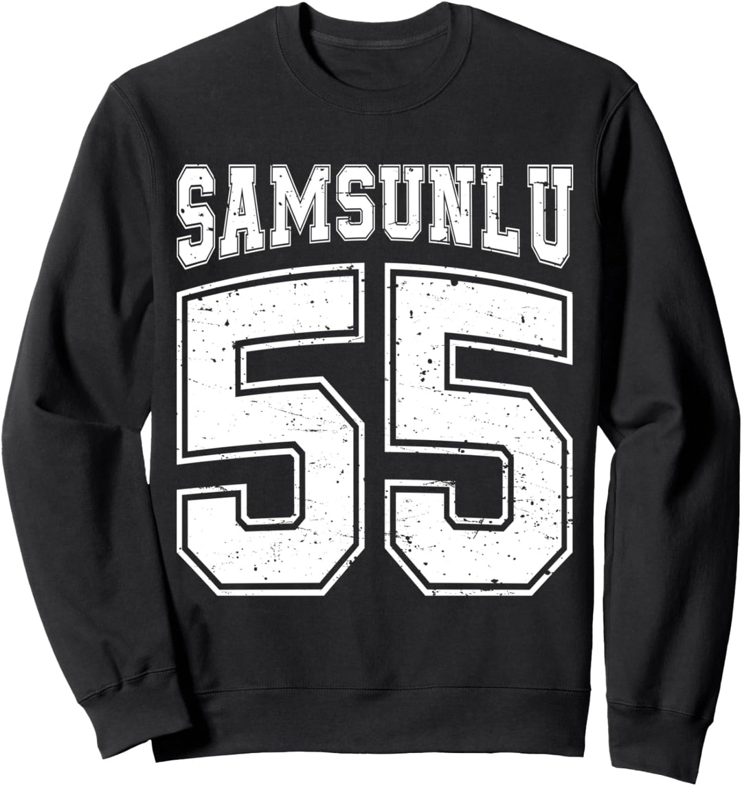 Samsunlu 55 Memleket Türkiye Heimat Stadt Türkei Samsun Sweatshirt