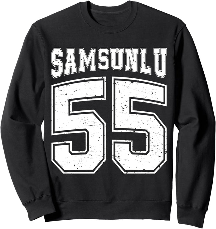Samsunlu 55 Memleket Türkiye Heimat Stadt Türkei Samsun Sweatshirt