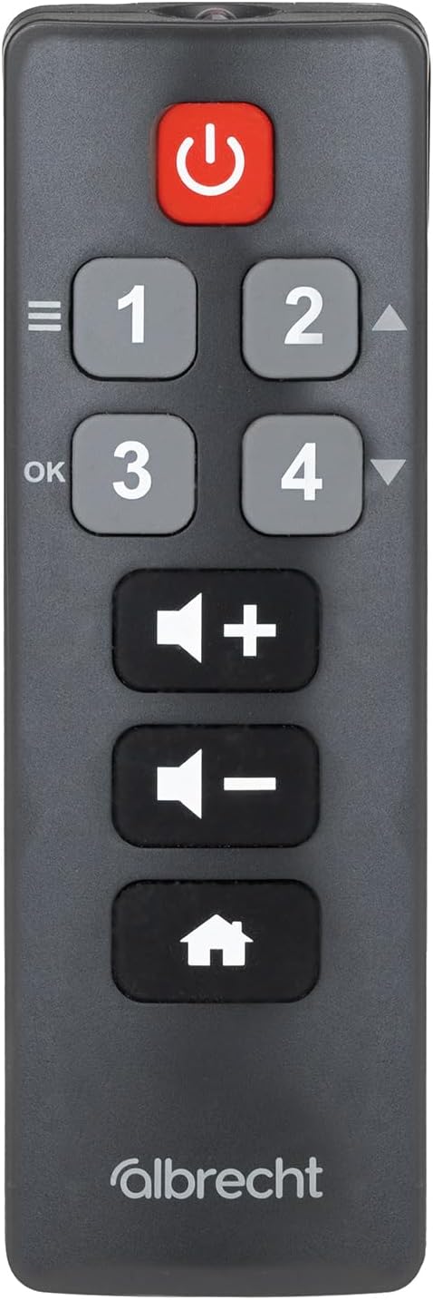 Albrecht DR 864 Digitalradio Stereo, DAB+/UKW, grosses 4,3" Farbdisplay, ASA | 4,3" Farbdisplay, ASA