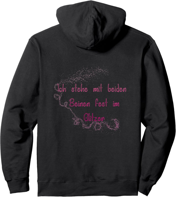 Einhorn Glitzer Pullover Hoodie