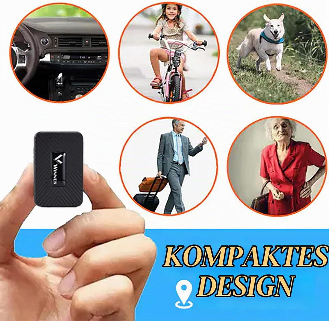 Mini Tracker 4G Kleiner GPS Tracker Ohne ABO Wasserdicht Eingebaute Batterie 1500mAh TK913 GPS für A