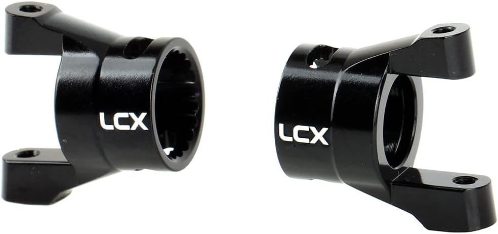 LCX Racing 1/10 RC Crawler Auto CNC gefrästes Aluminium AR60 OCP Achse Heavy Duty C Nabenträger Set