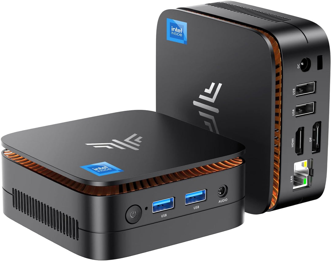 NiPoGi E1 Mini PC Ιntel Twin Lake N150(Aufgerüstet N100) Unterstützt W-11 Pro 16 GB RAM 1TB M.2 SSD,
