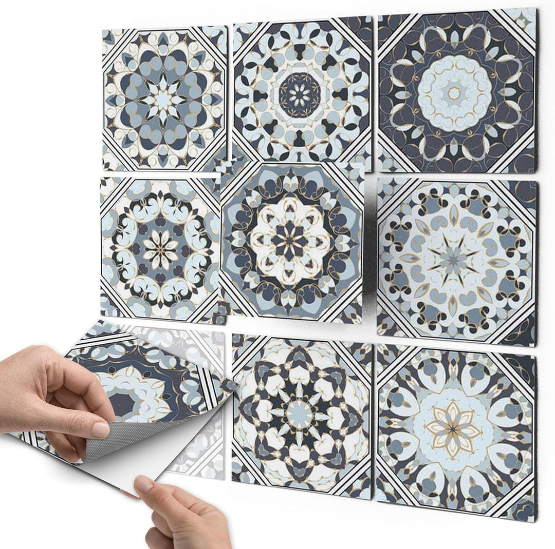 CREATISTO Klebefliesen Stickerfliesen Fliesenfolie - Stylische Sticker Aufkleber für Fliesen I Klebe