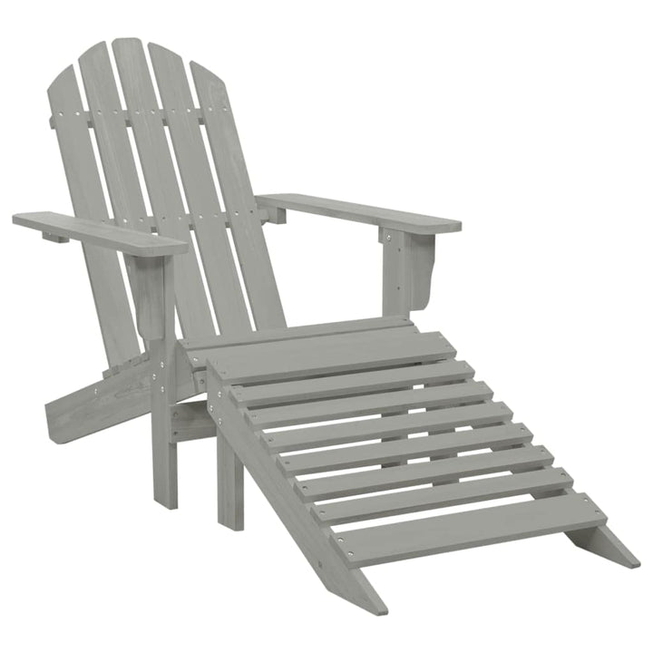 vidaXL Holz Gartensessel mit Fussstütze Deckchair Gartenstuhl Gartenliege Sonnenliege Sonnenliege Li