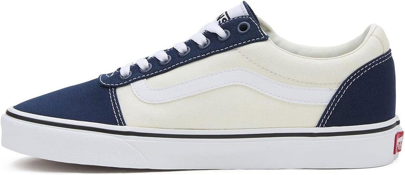 Vans ans Herren Ward Sneaker, (Suede/Canvas) 39 EU Canvas Block Dress Blues White, 39 EU Canvas Bloc