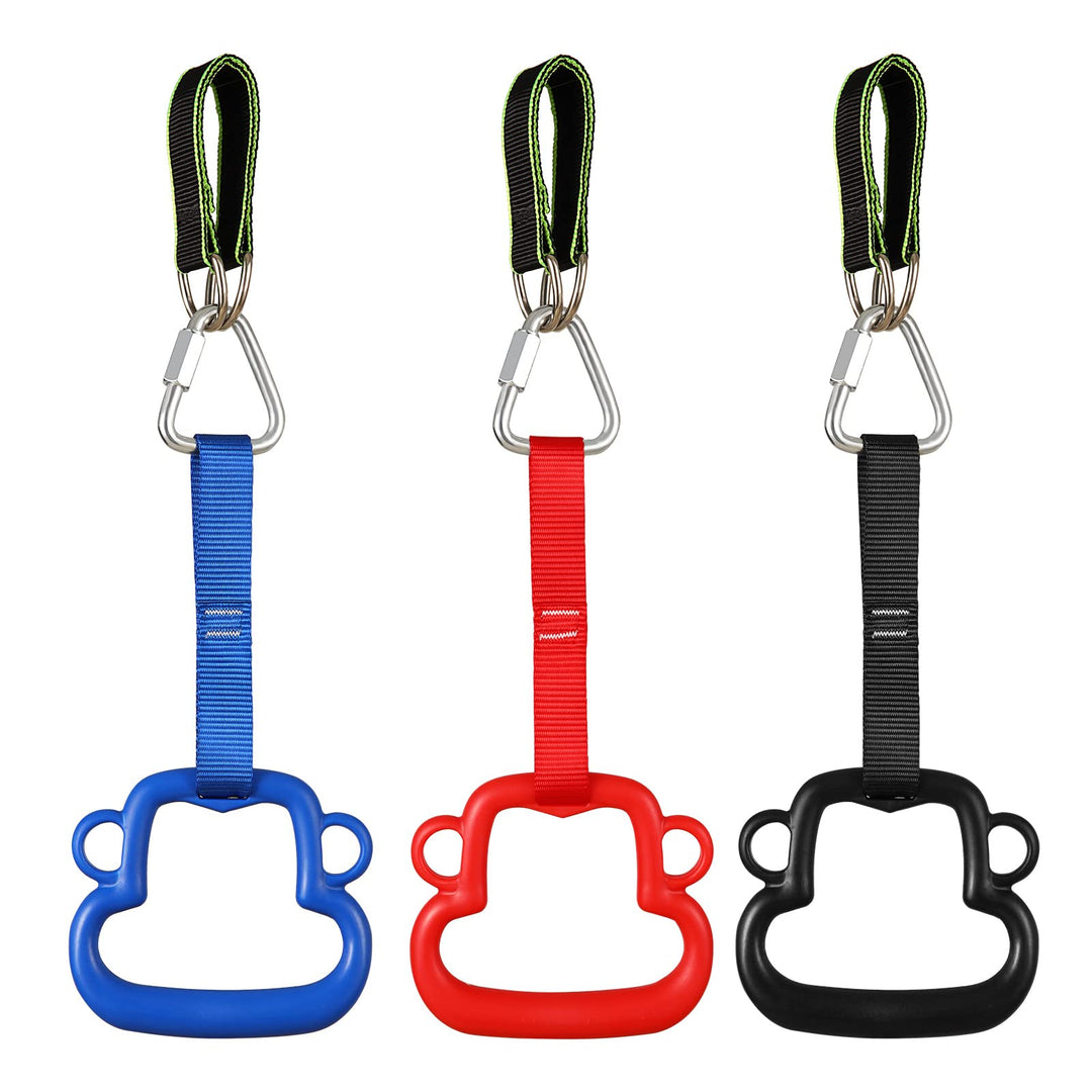 PELLOR Kinder Klettern Ringe, Multifunktionale Turnringe Kinder-Trapezschaukel Turnringen zum Aufhän