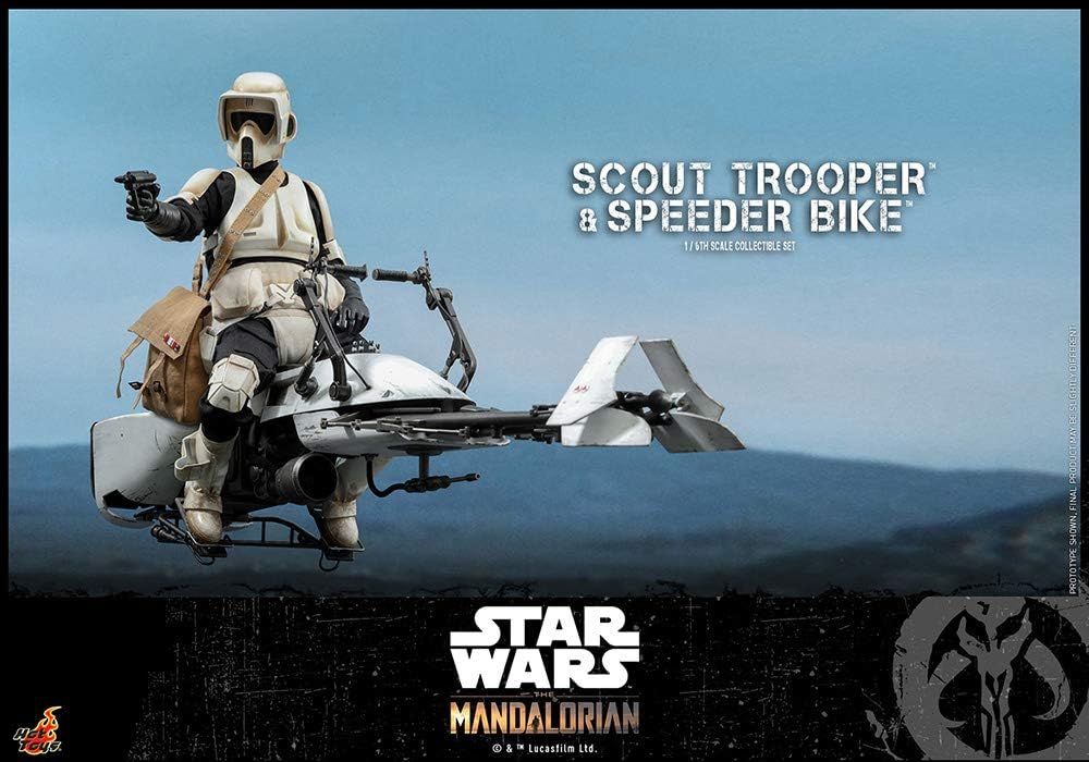 Hot Toys Scout Trooper und Speeder Bike Sammelset 1:6