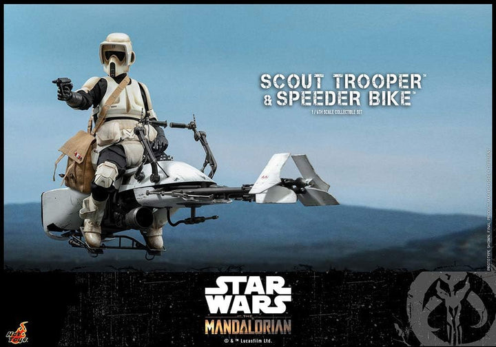 Hot Toys Scout Trooper und Speeder Bike Sammelset 1:6