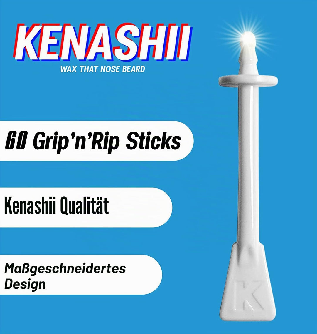 Kenashii Nasenwachs-Applikator-Stifter - Nasenwachs Stäbchen - Nasenwachs Sticks - Nasenwachs Streif