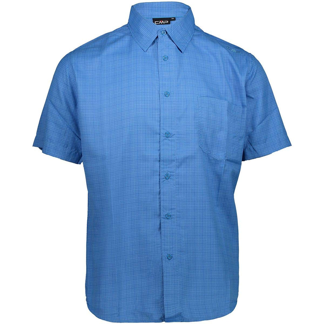 CMP Herren Camicia A Maniche Corte Dry Function Hemd 46 Regatta-sky, 46 Regatta-sky