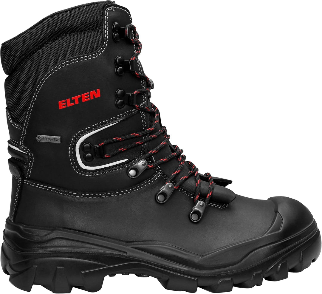 ELTEN Sicherheitsschuhe ARBORIST GTX S3, Herren, Forststiefel, leicht, schwarz, Stahlkappe - Grösse