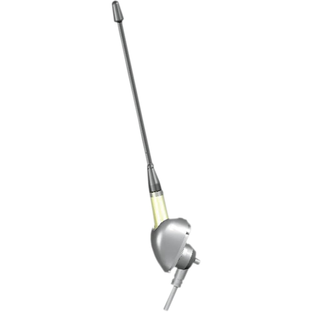 Jensen JAN139 15,2 cm robuste Universal-Gummi-Mast-Antenne für Oben und seitlich montierte Ober- und