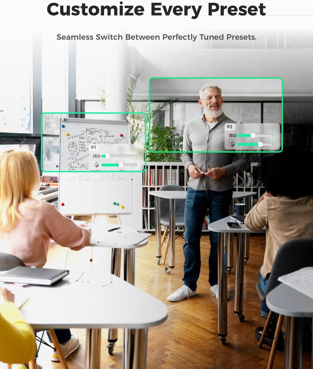 OBSBOT Tiny SE Webcam für PC, Full HD 1080P 100FPS USB-Webcam mit AI-Tracking, Mikrofon, Stativ, ges