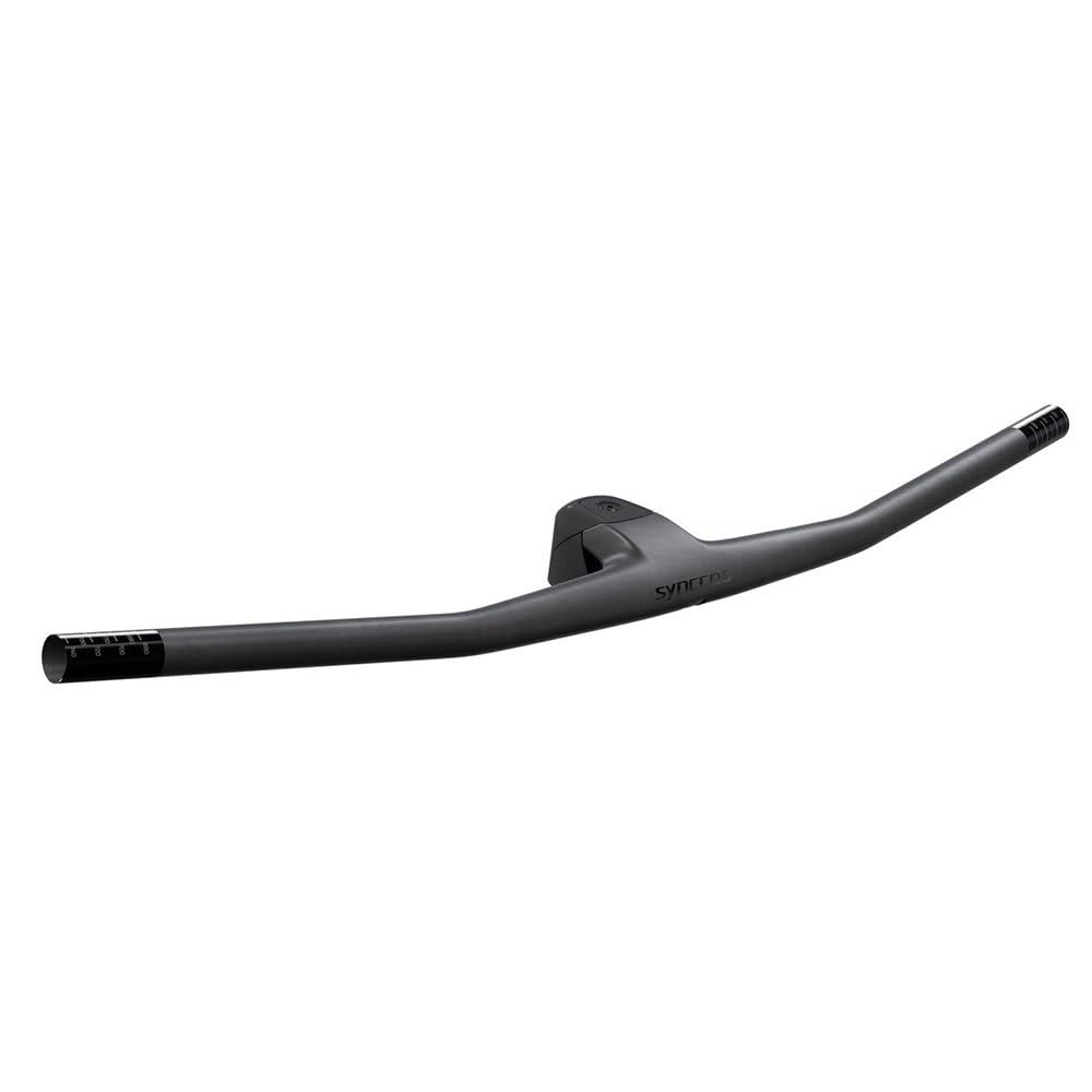 Syncros Fraser iC SL XC Carbon MTB Fahrrad Lenker Vorbau Einheit 740mm / -8 bis-14° matt schwarz 70m