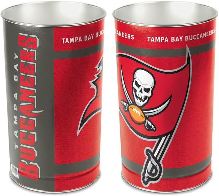 WinCraft Team Effort NFL Wastebasket Tampa Bay Buccaneers, Tampa Bay Buccaneers