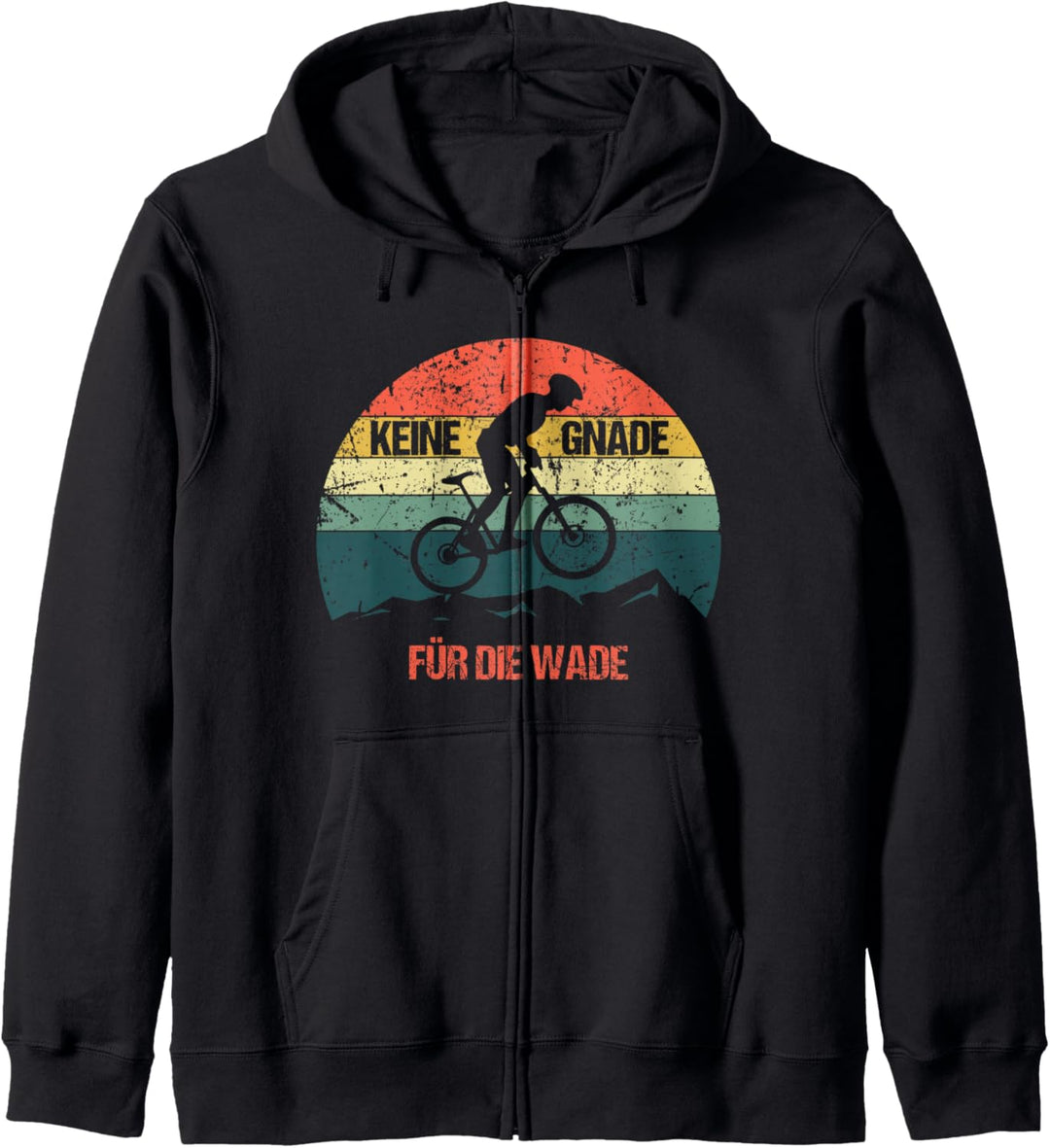 Keine Gnade für die Wade MTB Fahrrad Rad Fahrer Geschenk Kapuzenjacke