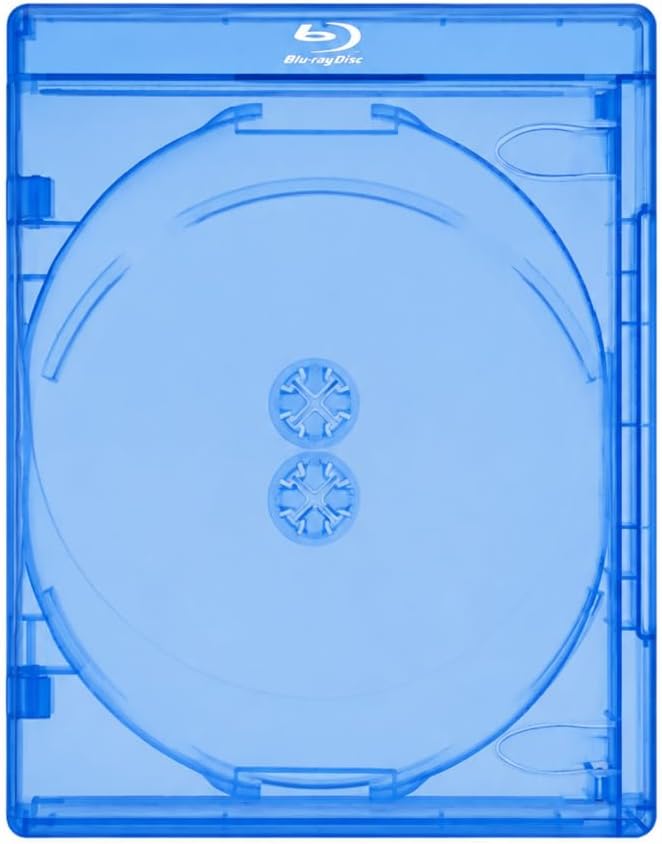 Elite BD Hülle, Hüllen blau für 3 Disc 12,5mm - Menge 10 Stück
