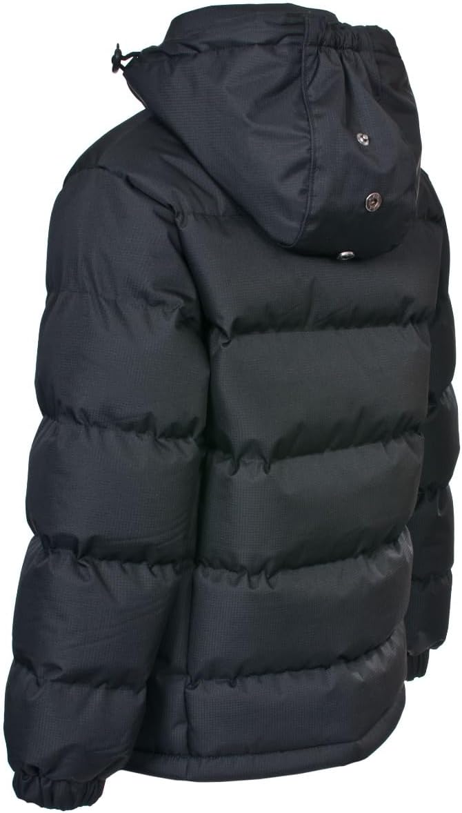 Trespass Herren Tuff-Male JKT Jacke 3-4 Jahre Schwarz, 3-4 Jahre Schwarz