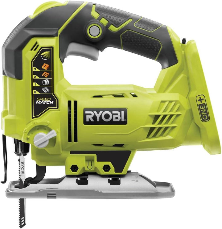 RYOBI 18 V ONE+ Combo-Kit, 8 Werkzeuge, Deltaschleifer, Bohrschrauber, Säbelsäge, Multitool, Stichsä
