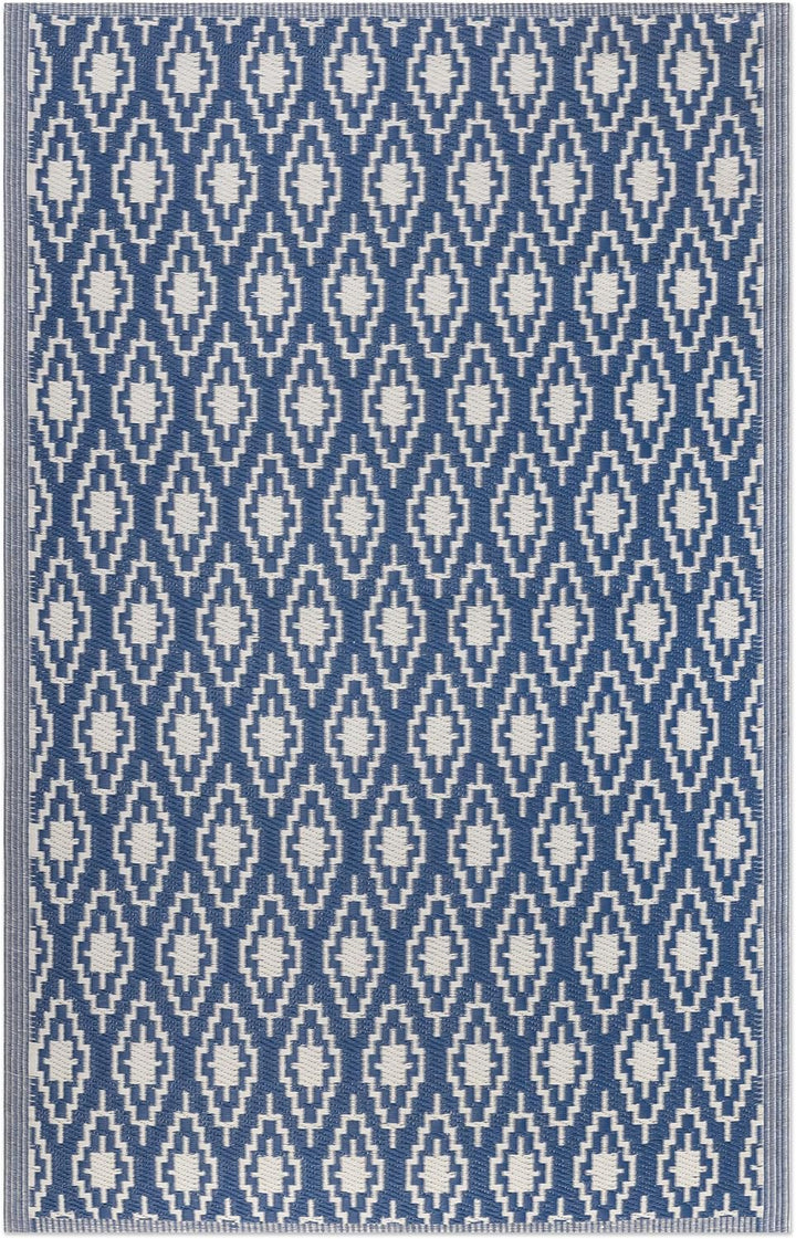 JEMIDI Outdoor Teppich 120x180cm gross - Terrassenteppich Balkonteppich Aussenteppich - Balkon Teppi