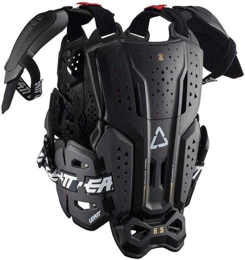 Leatt Brustpanzer Chest Protector 6.5 PRO Schwarz Gr. L/XL L-XL Schwarz, L-XL Schwarz