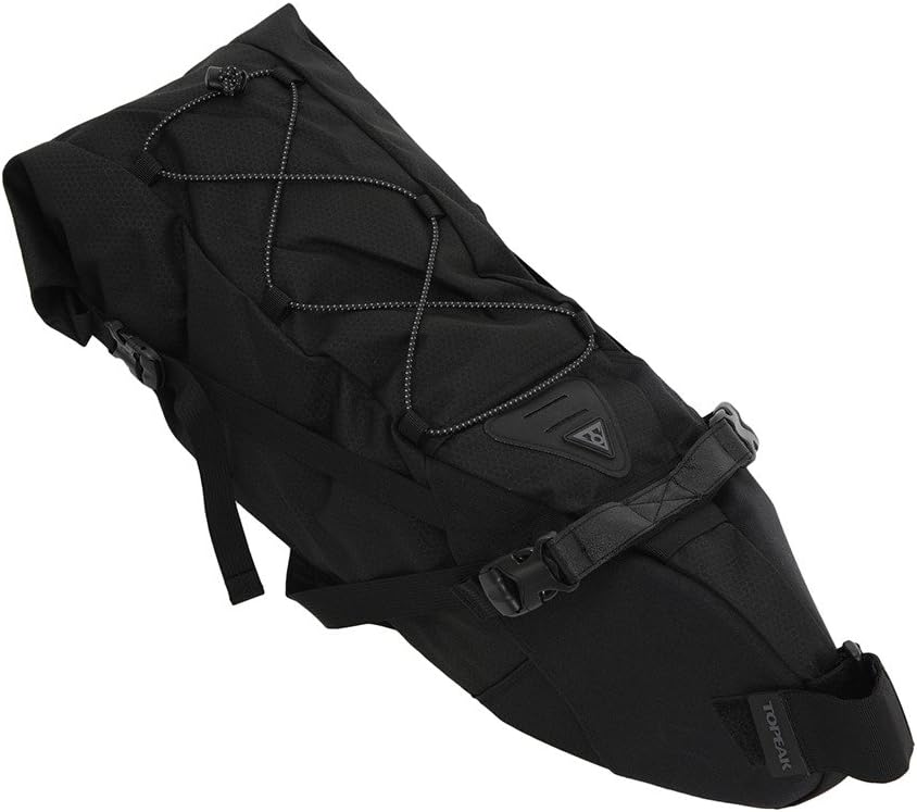 Topeak BackLoader Sattelstützen-Fahrradtasche, 6L 15 Liter / L Schwarz, 15 Liter / L Schwarz