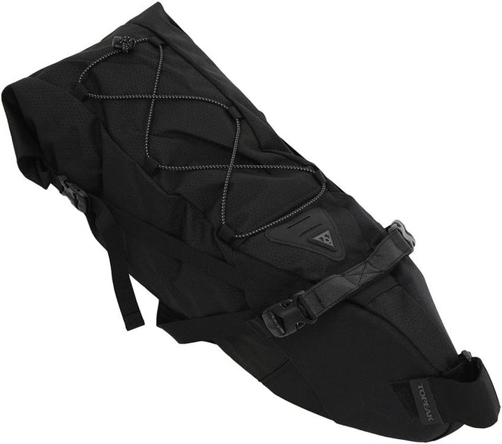 Topeak BackLoader Sattelstützen-Fahrradtasche, 6L 15 Liter / L Schwarz, 15 Liter / L Schwarz