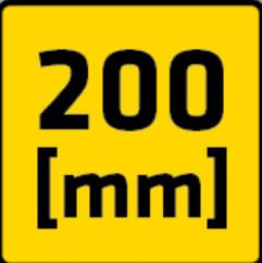 Digitaler Messschieber, 200 mm, 0,02 mm Genauigkeit, Präzisions Schieblehre